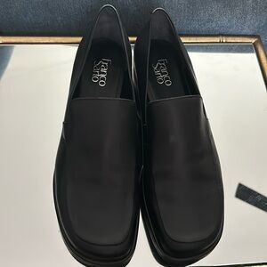 Franco Sarto loafers in genuine leather. They are super comfortable!